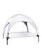 vidaXL Elevated Dog Bed Gray 90x81cm