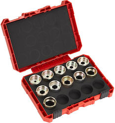 Milwaukee 4932472000 Terminal Dies M18 Hcct109/42 Din13 Cu Set 11pcs Mw