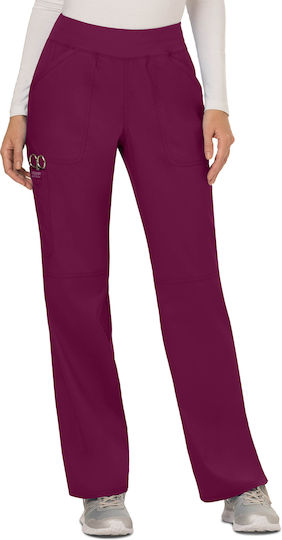 Cherokee Women's Burgundy Medical Pants