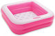 Round Piscină Gonflabilă 86x25buc Roz