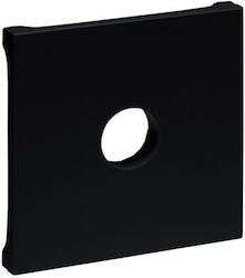Tv Plate Black Seano 765365 Legrand 765365