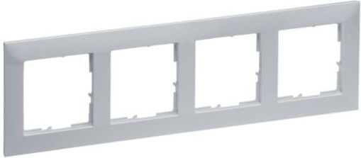 4-Gang Aluminium Frame Seano 765274 Legrand 765274