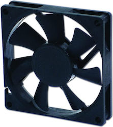 80mm Evercool Ec8015m12ea Fan El Bearing 3 Pin Molex 2500rpm