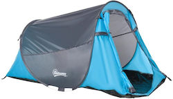 Cort De Camping Pop Up Albastru Pentru 2 Persoane Cort De Camping Pop Up Albastru Pentru 2 Persoane
