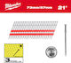 Milwaukee 4932498155 Καρφια Διπλης Κεφαλης 21° 73/57 Mm 2000τμχ Mw