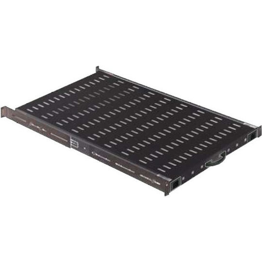 19" Mirsan Mr.srh100.01 Рак шкаф за сървъри 482 X 740 X 45 мм D=1000 мм Подвижен вентилиран 4-точково монтиране 50 кг товар Черен Здрав