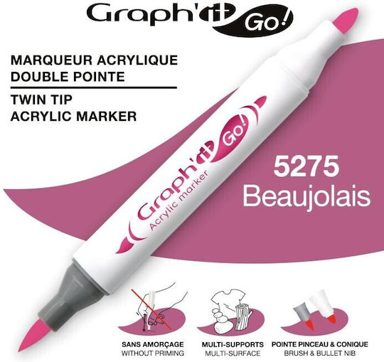 Graph' it Ακρυλικός Μαρκαδόρος Beaujolais