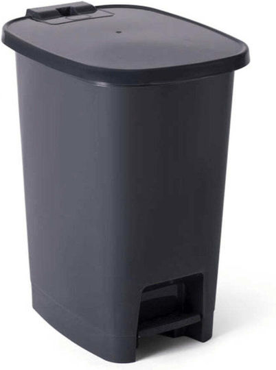 TnS Plastic Bathroom Basket 15lt Gray
