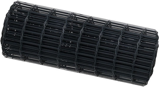 European Grey Fence 0.6x25 M Iron