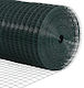 Green Linked Iron Fence 0.4x100 M Iron