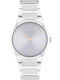 Calvin Klein Γυναικείο Ρολόι 32mm Μπαταρίας με Ασημί Μεταλλικό Μπρασελέ