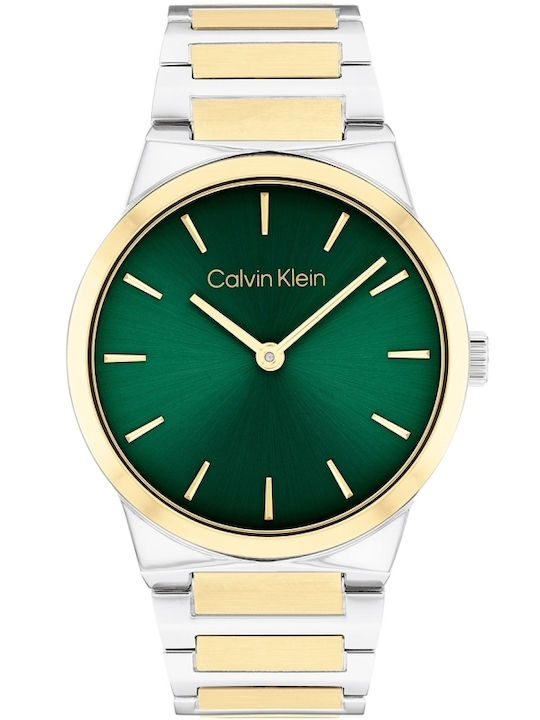 Calvin Klein Women's Watch with Silver Metal Bracelet