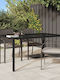 Tisch Stabil Black 150x90x75cm