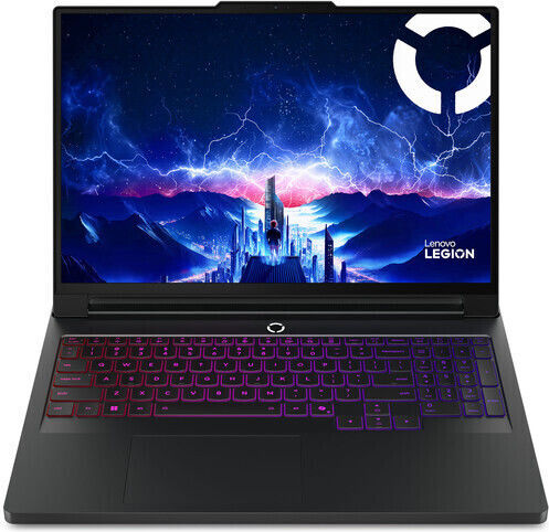 Lenovo Legion Pro 7 16IAX10H 16" OLED QHD+ 240Hz (Ultra 9-275HX/32GB/2TB SSD/GeForce RTX 5080/W11 Home) Eclipse Black (US Клавиатура)
