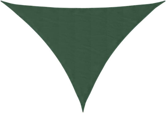 Triangle Shade Cloth Green 3 X 4 X 5 M Oxford Fabric
