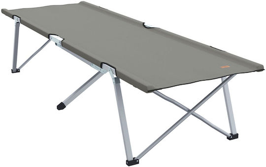 Klappbett Ohne Aluminium Matratze Einzeln Grau 194x62x42,5cm