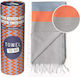 Towel To Go Πετσέτα Θαλάσσης Γκρι