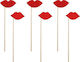 PartyDeco Photo Booth Prop for Party with Theme "Marriage" Set of 6pcs KNP7