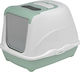 Moderna Flip Cat Toilet Closed Green L57.6 x W43.9 x H41cm