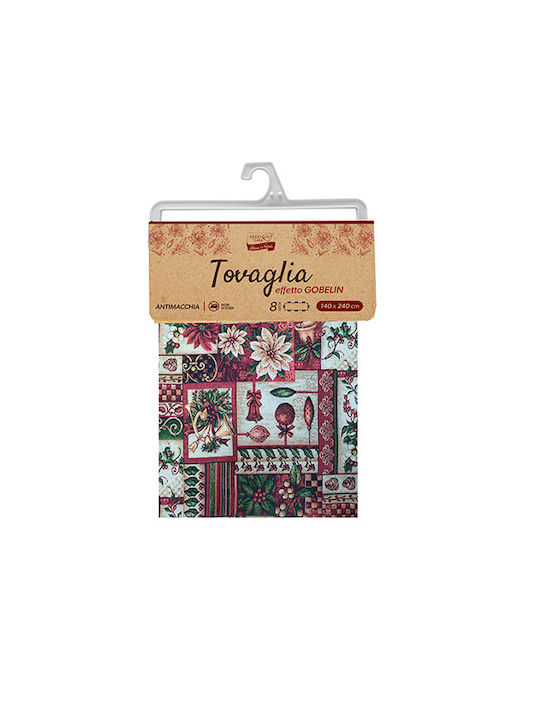 General Trade Christmas Tablecloth Fabric Plaid 240x140cm