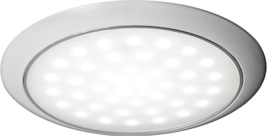 Eπίπεδη Λυχνία Led Λευκό Παξιμάδι Δακτυλίου 12/24 V 3 W