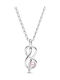 Pandora Necklace Infinity from Pink Gold Plated Silver