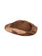 HomeMarkt Noki Decorative Bowl Yellow 60x46x15cm