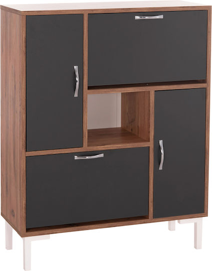 Holz Schuhschrank Medy 85x30x108.5cm