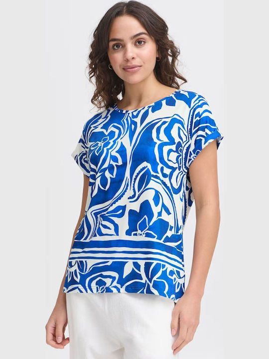 Fransa Bluza Damă Albastră