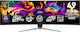 MSI MPG 491CQPXDE Ultrawide QD-OLED HDR Curbat Gaming Monitor 49" 5120x1440 240Hz cu Timp de Răspuns 0.03ms GTG