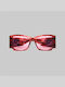 Akila Men's Sunglasses with Red Frame and Red Lens 2313-1556E
