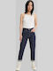 High Waist Women's Jean Trousers in Boyfriend Fit