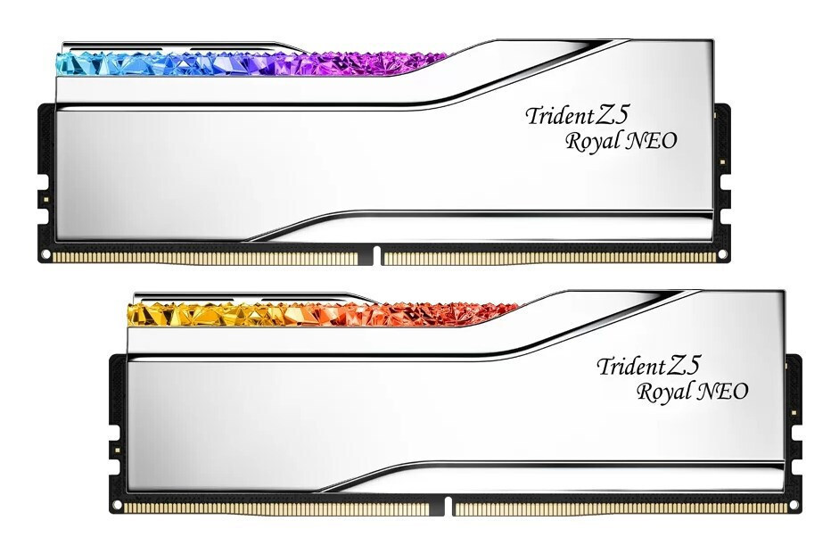 G.Skill Trident Z5 Royal Neo DDR5 96GB RAM με 2x48GB Modules και Ταχύτητα 6000 για Desktop