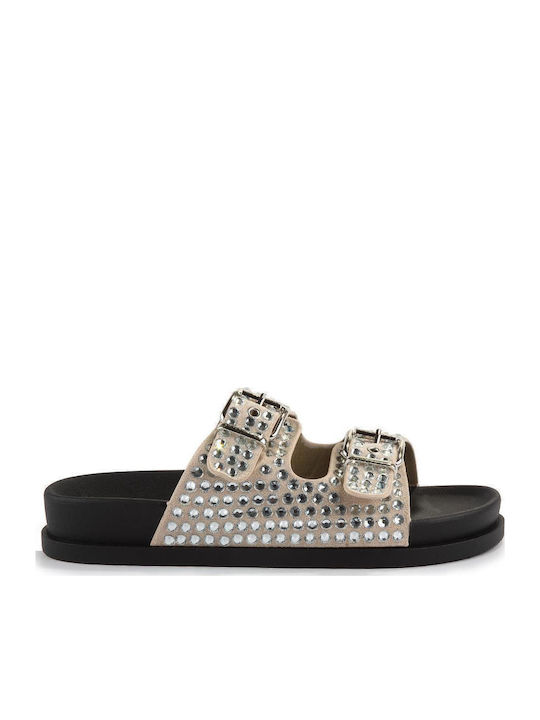 Fshoes Γυναικεία Σανδάλια Μπεζ