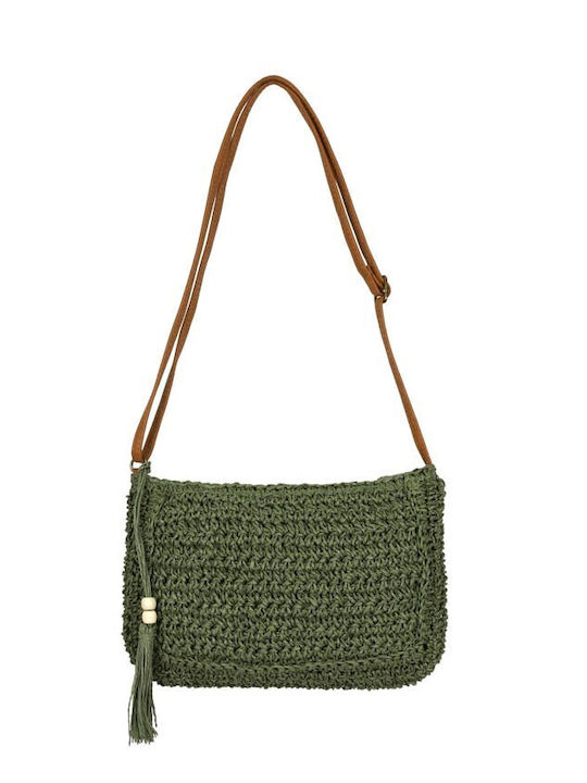 Aquablue Fabric Beach Bag Green