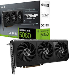 Asus GeForce RTX 5060 8GB GDDR7 Dual OC Placă Grafică 90YV0N12