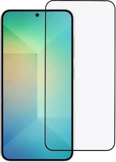 Adeziv complet Full Face Tempered Glass Negru (Galaxy S25)