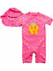 Minoti Kids Swimwear One-Piece Fuchsia