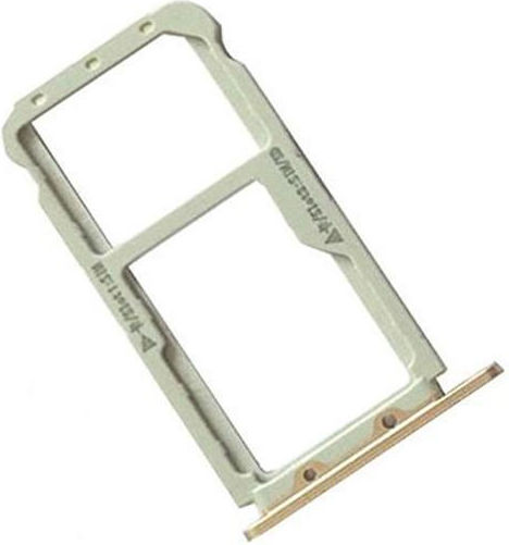 Υποδοχή Κάρτας Sim Sd Tray Huawei Honor 9 Lite Χρυσό