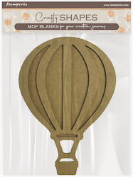 Decorative Designs Mdf Stamperia Hot Air Balloon