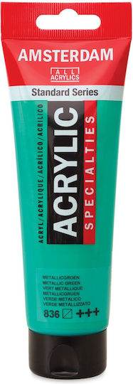 Talens Amsterdam Acrylic 120ml Metallic Colors 836 Metal Green
