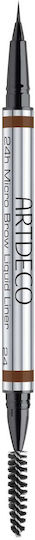 ArtDeco Brow Μολύβι για Φρύδια 24 Medium Brown 0.5ml