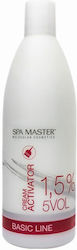 Hair Developer Spa Master Cream Developer 1.5% 5vol 930ml Hair Developer Spa Master Cream Developer 1.5% 5vol 930ml