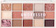 MUA 15 Shade Lidschattenpalette Matt in fester ...