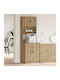 Floor Cabinet Oak 60x50x180cm