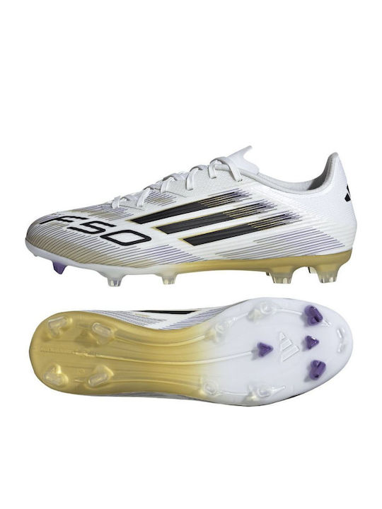 adidas League Football Shoes with Cleats Beige