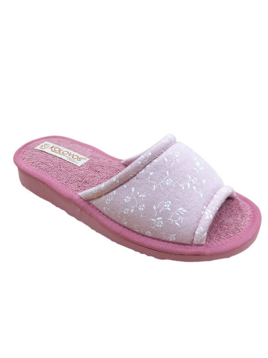 Terry Winter Women's Slippers Pink