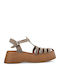 Women's Platform Shoes Beige