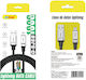 Andowl Q-SJ68 Braided USB-A to Lightning Cable 1m