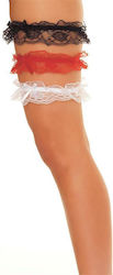 Rimba Garter Belts with Lace Black